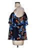 Jeans By Buffalo 100% Polyester Blue Sleeveless Blouse Size M - photo 5