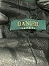 DANIER 100% Acetate Black Leather Pants Size 4 - photo 7