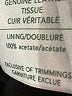 DANIER 100% Acetate Black Leather Pants Size 4 - photo 9