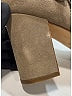 Chanel 100% Leather Tan Ankle Boots Size EU 40 - photo 3