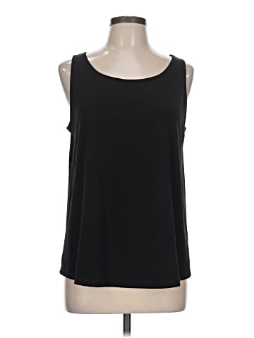 Kaari Blue Sleeveless T-Shirt (view 1)