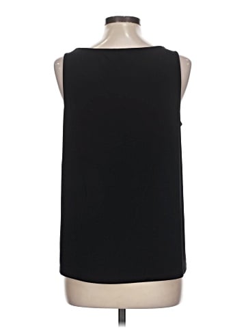 Kaari Blue Sleeveless T-Shirt (view 2)
