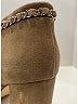 Chanel 100% Leather Tan Ankle Boots Size EU 40 - photo 8
