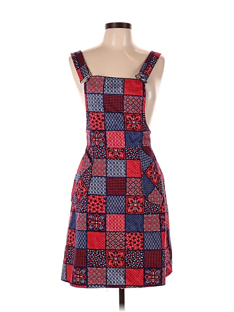 Pre-owned Assorted Brands Casual Dress In Red