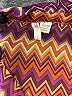 Cato Chevron-herringbone Purple Long Sleeve Blouse Size 22/24w - photo 7