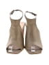 Schutz 100% Leather Ivory Green Sandals Size 7 - photo 2