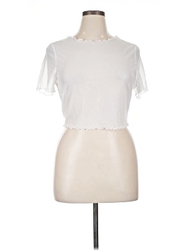 Shein Curve Short Sleeve Turtleneck