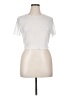 Shein Curve Ivory Short Sleeve Turtleneck Size 16 Plus (2) - photo 1