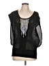 Charlotte Russe 100% Cotton Black Pullover Sweater Size L - photo 1