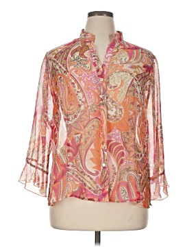Investments 3/4 Sleeve Blouse