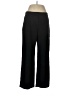DKNY 100% Polyester Solid Black Dress Pants Size 12 - photo 1