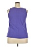 Woman Within 100% Cotton Purple Active Tank Size 18 (L) - photo 2
