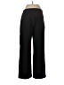 DKNY 100% Polyester Solid Black Dress Pants Size 12 - photo 2