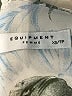 Equipment 100% Silk Tropical Silver Long Sleeve Silk Top Size XS - photo 7