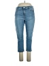 Liz Claiborne Solid Blue Jeans Size 14 (petite) - photo 1