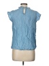 Mine 100% Lyocell Blue Sleeveless Blouse Size L - photo 2