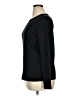 Christopher & Banks 100% Cotton Black Long Sleeve Top Size XL - photo 5