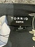 Torrid 100% Polyester Floral Black 3/4 Sleeve Blouse Size 2X Plus (2) - photo 7