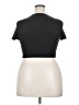 Unbranded Black Short Sleeve Turtleneck Size XXL - photo 2
