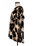 Unbranded Animal Print Brown 3/4 Sleeve Top Size L (estimated) - photo 5