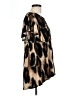 Unbranded Animal Print Brown 3/4 Sleeve Top Size L (estimated) - photo 4
