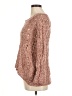Free People Tweed Brown Pullover Sweater Size M - photo 5