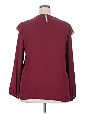 A Dip of Darling Long Sleeve Blouse (view 2)
