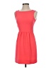 J.Crew 100% Polyester Solid Red Casual Dress Size 00 - photo 1