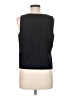 DKNY 100% Polyester Black Sleeveless Blouse Size 6 - photo 2