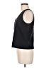 DKNY 100% Polyester Black Sleeveless Blouse Size 6 - photo 5