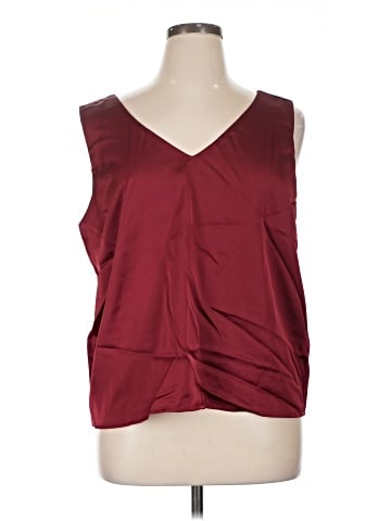 Scoop Sleeveless Blouse (view 1)