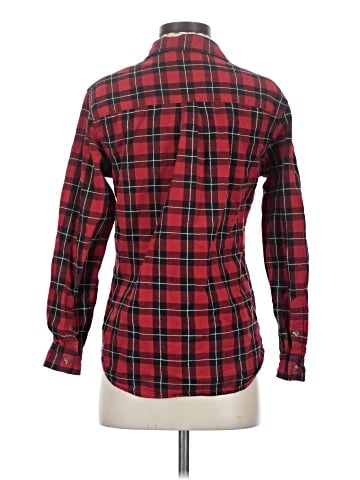 Basic Editions Long Sleeve Button-Down Shirt (view 2)