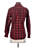 Basic Editions 100% Cotton Plaid Red Long Sleeve Button-Down Shirt Size S - photo 2