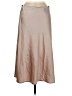 Unbranded Solid Tan Casual Skirt Size M - photo 1