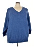 Terra & Sky Blue Pullover Sweater Size 4X - photo 1