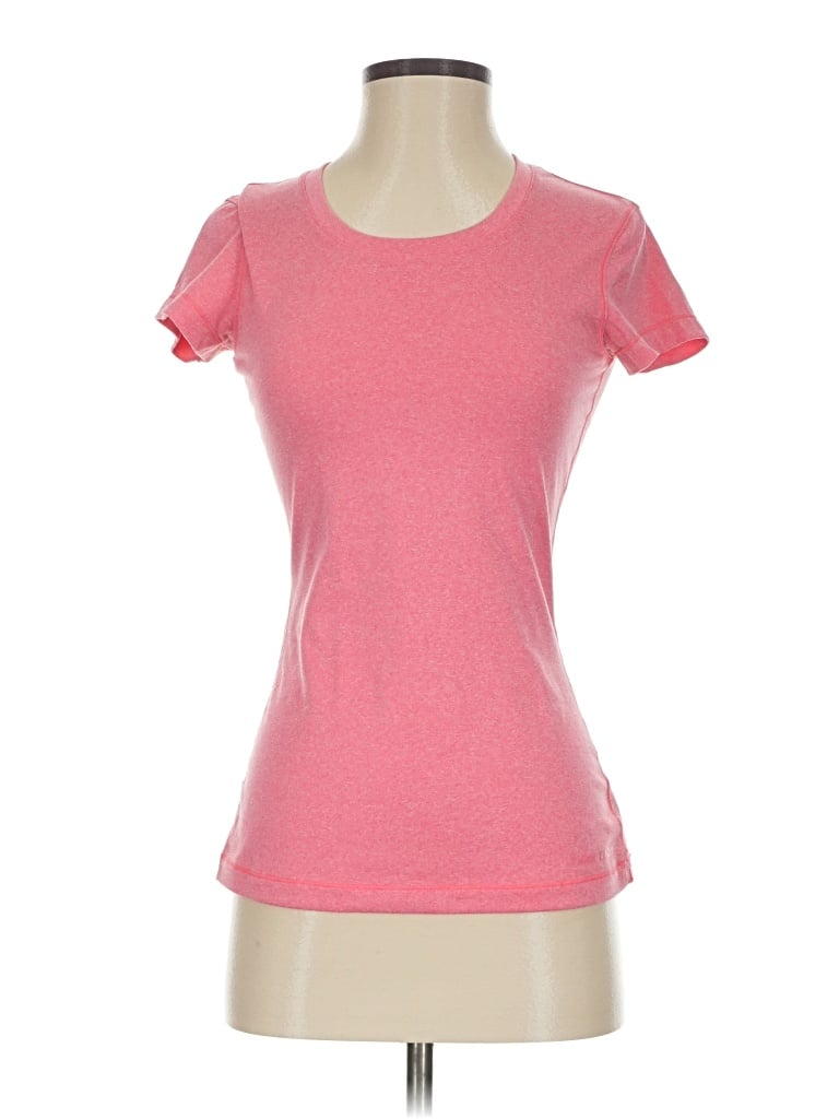 Pre-owned Under Armour Active T-shirt In Pink