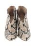 Vince Camuto Animal Print Ivory Tan Ankle Boots Size 7 1/2 - photo 2