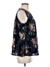 Lucky Brand 100% Polyester Blue Sleeveless Blouse Size M - photo 4