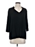 Lisa Rinna Black 3/4 Sleeve Top Size XS - photo 1