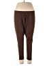 J.Jill Solid Brown Active Pants Size 3X - photo 1