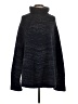 MICHAEL Michael Kors Chevron-herringbone Black Turtleneck Sweater Size S - photo 1