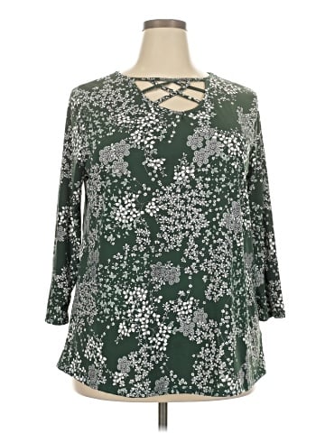 Amana 3/4 Sleeve Blouse (view 1)