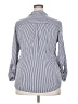 Vero Moda Checkered-gingham Blue 3/4 Sleeve Button-Down Shirt Size XXL (petite) - photo 2
