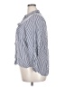 Vero Moda Checkered-gingham Blue 3/4 Sleeve Button-Down Shirt Size XXL (petite) - photo 5