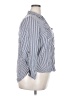 Vero Moda Checkered-gingham Blue 3/4 Sleeve Button-Down Shirt Size XXL (petite) - photo 4