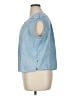 Levi's Blue Short Sleeve Blouse Size XL - photo 5