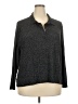 Astrologie Gray Long Sleeve Blouse Size 2X - photo 1