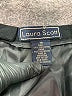 Laura Scott 100% Polyester Solid Black Formal Skirt Size 16 - photo 4
