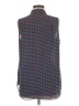 CAbi 100% Polyester Blue Sleeveless Blouse Size M - photo 2