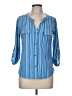 Adrienne Vittadini Blue 3/4 Sleeve Blouse Size M - photo 1